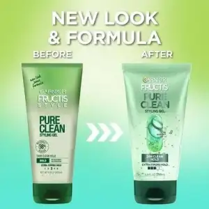 Garnier Fructis Pure Clean Gel De Peinado Sin Residuos 200ml - Image 3