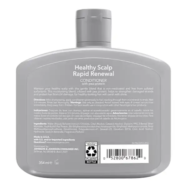 Neutrogena Acondicionador De Cabello Renovación Rápida 354ml - Image 5