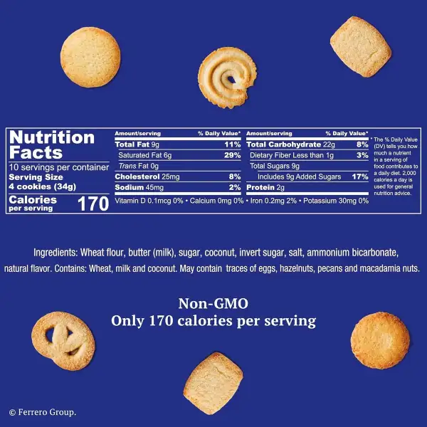 Royal Dansk Galletas De Mantequilla Danesas 340gr - Image 5