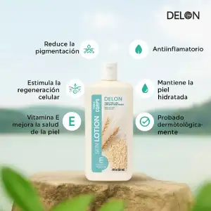 Delon Loción Humectante Corporal Piel Seca Vitamina E 591ml - Image 4