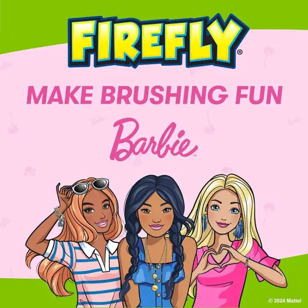 Firefly Cepillo De Dientes Eléctrico De Barbie Para Niños - Image 4