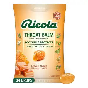 Ricola Caramelos Rellenos De Miel Alivio De Garganta 34uds