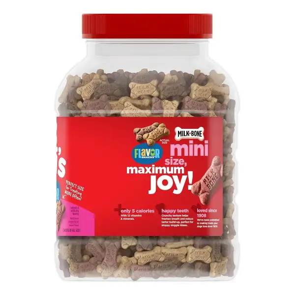 Milk Bone Galletas Mini Con Sabor A Huesos Para Perros 1kg - Image 2