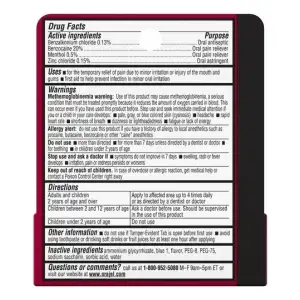 Orajel Gel Para Muelas Y Encías Alivia Dolor 7g - Image 2