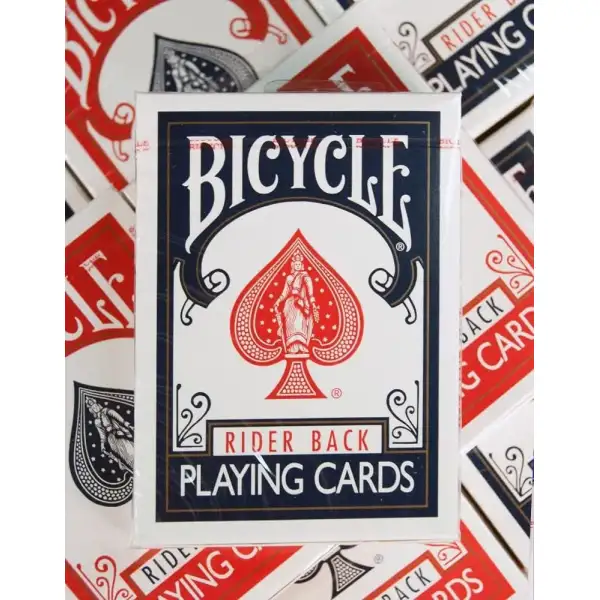 Bicycle Rider Back Naipes Cartas Poker 2 Pack (rojo Y Azul) - Image 2