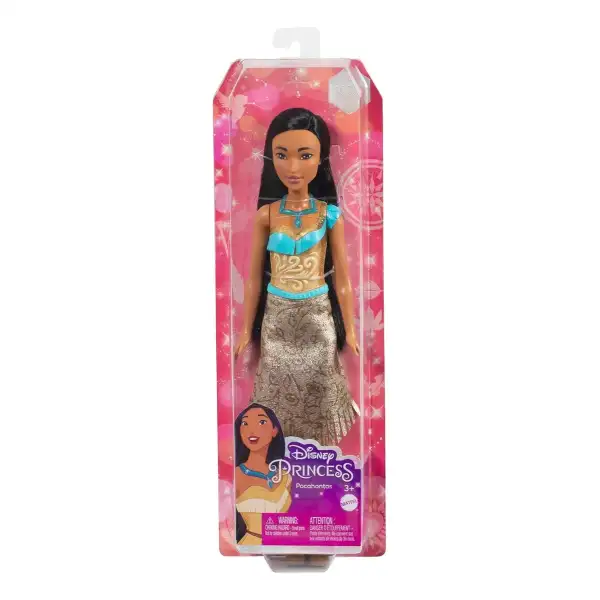 Mattel Disney Línea Princesas Muñeca De Moda Pocahontas 28cm - Image 2