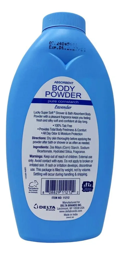 Lucky Super Soft Polvo Corporal Almidón Dermoprotector 283gr - Image 2