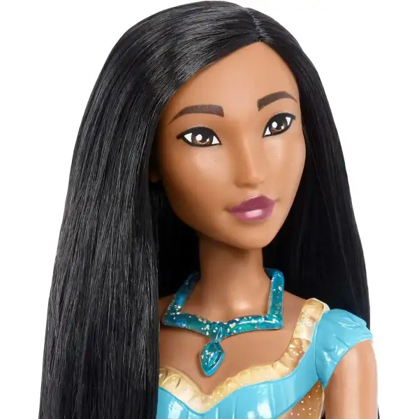Mattel Disney Línea Princesas Muñeca De Moda Pocahontas 28cm - Image 3