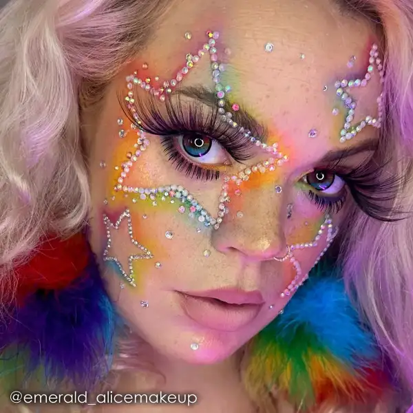 Mehron Adgem Adhesivo De Pestañas, Maquillaje Diamantes 15ml - Image 3
