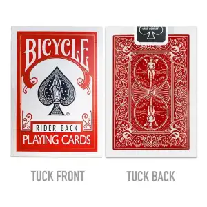 Bicycle Rider Back Naipes Cartas Poker 2 Pack (rojo Y Azul) - Image 3