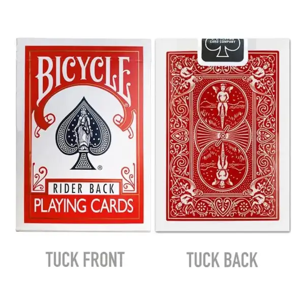 Bicycle Rider Back Naipes Cartas Poker 2 Pack (rojo Y Azul) - Image 3