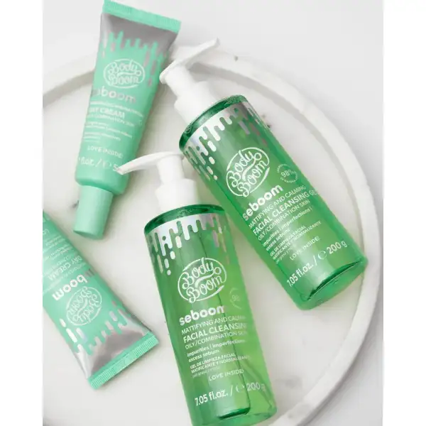 Bodyboom Gel Limpiador Facial Matificante Y Calmante 200gr - Image 3