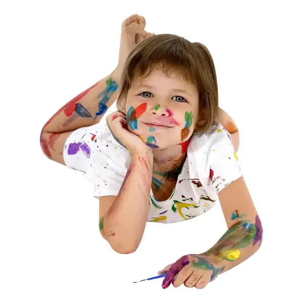 Kit De Pintura Para Niños 42 Piezas, Brochas, Esponjas - Image 2