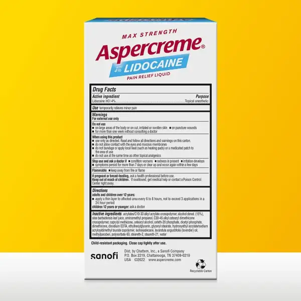 Aspercreme Roll-on Alivio Muscular Lavanda Con Lidocaína 70g - Image 3