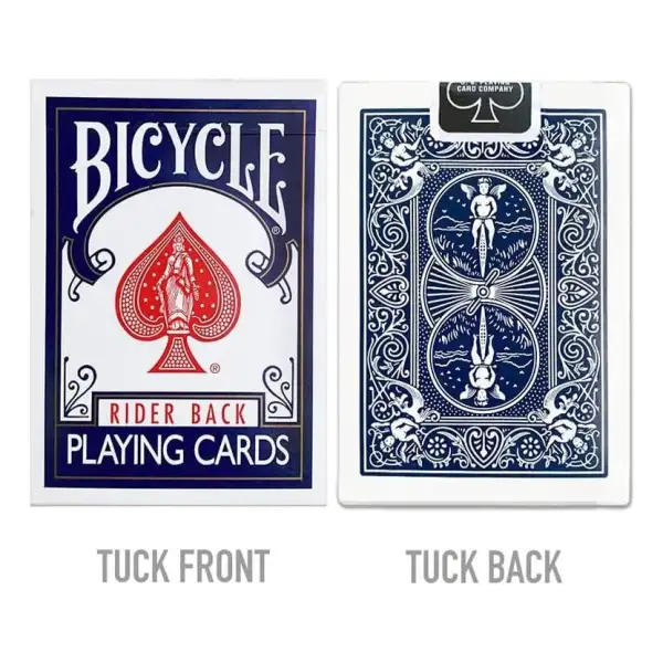 Bicycle Rider Back Naipes Cartas Poker 2 Pack (rojo Y Azul) - Image 4
