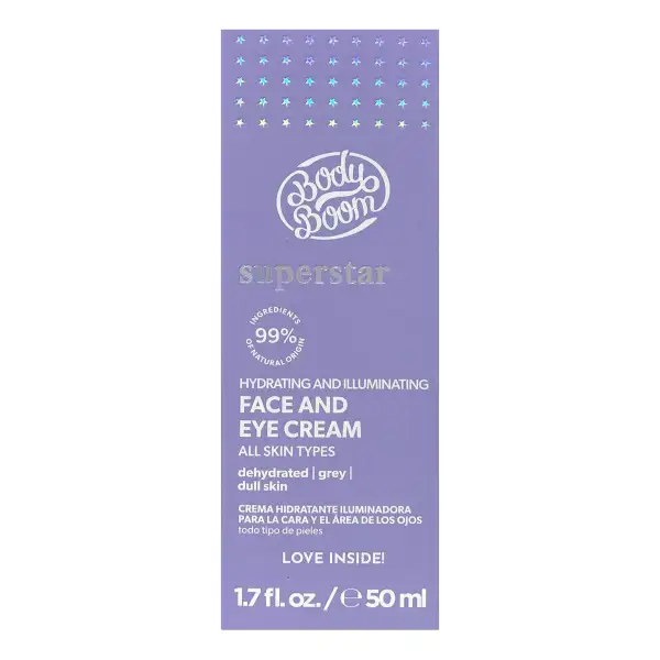 Bodyboom Crema Hidratante Iluminadora De Rostro Y Ojos 50 Ml - Image 3