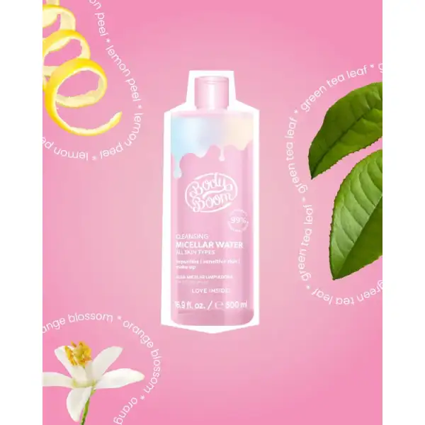 Bodyboom Agua Micelar Limpiadora 500ml - Image 3