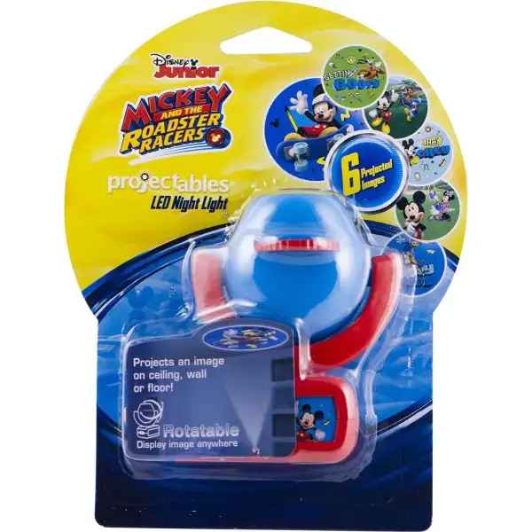 Lampara Proyector De Luz Led Micky Con Enchufe - Image 4
