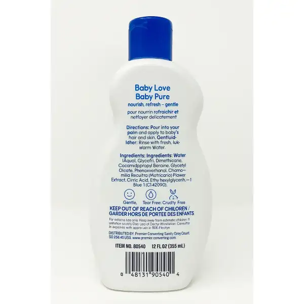 Baby Love Aceite Cremoso Para Bebés Hidratante 355ml - Image 2