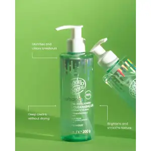 Bodyboom Gel Limpiador Facial Matificante Y Calmante 200gr - Image 5