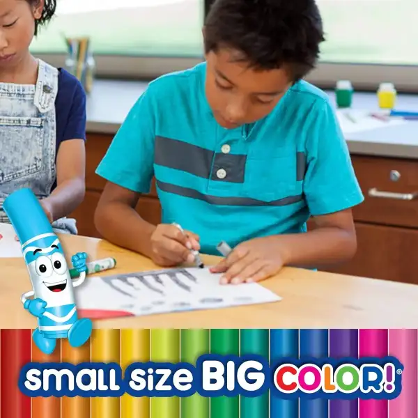 Crayola Pip-squeaks 64 Marcadores Lavables, Escuela En Casa - Image 6
