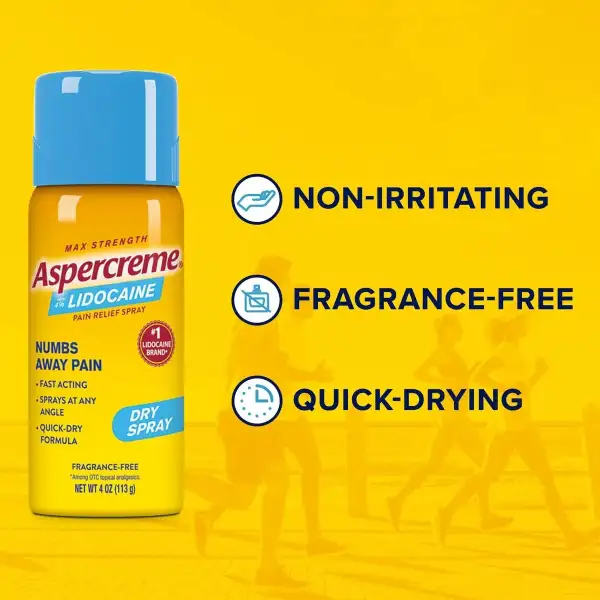 Aspercreme El Spray AnaLGésico Con Lidocaína Para Dolor 113g - Image 5