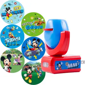 Proyector Personajes De Disney Luz Nocturna Led 3 Modelos