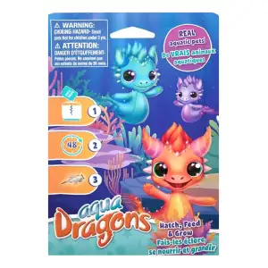 Animagic Aqua Dragons 1 Bolsa Recambio Huevos Alimentos 55g