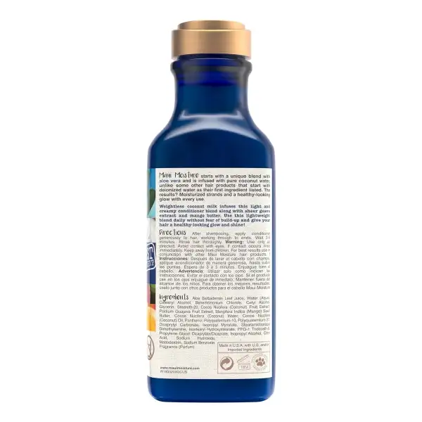 Maui Moisture Acondicionador Nutritivo Leche De Coco 385ml - Image 2