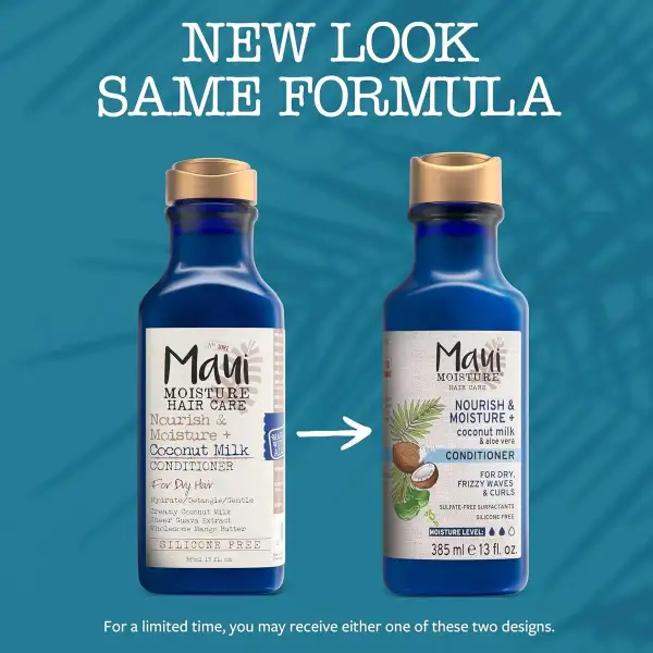 Maui Moisture Acondicionador Nutritivo Leche De Coco 385ml - Image 9