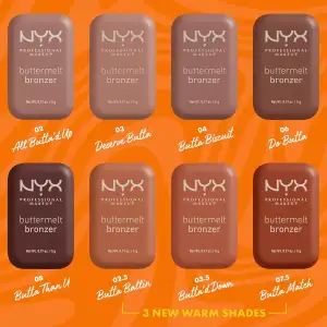 Nyx Professional Makeup Matte Buttermelt Bronzer Biscuit 5g - Image 5