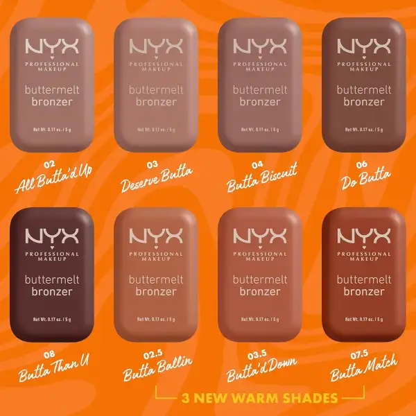 Nyx Professional Makeup Matte Buttermelt Bronzer Biscuit 5g - Image 5