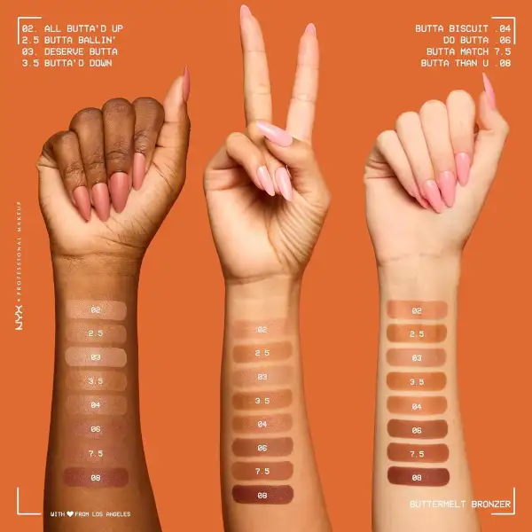 Nyx Professional Makeup Matte Buttermelt Bronzer Biscuit 5g - Image 8