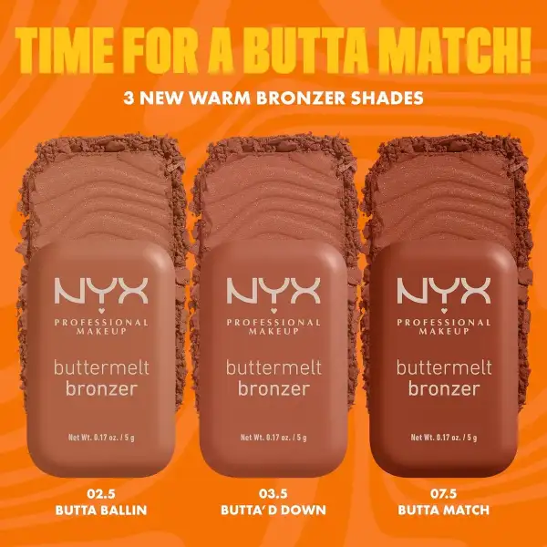 Nyx Professional Makeup Matte Buttermelt Bronzer Biscuit 5g - Image 9