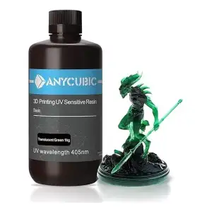 Anycubic Resina Para Impresora 3d Sla 405nm De Curado Uv 1kg