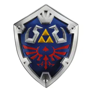The Legend Of Zelda Hyrulian Shield- Escudo Link, Gris 49 Cm