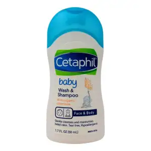 Cetaphil Champú Y Gel De Baño Para Bebés Hipoalergénico 50ml