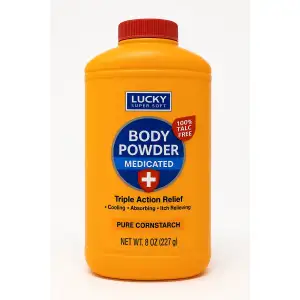 Lucky Super Soft Polvo Corporal Medicado De Almidón 227gr