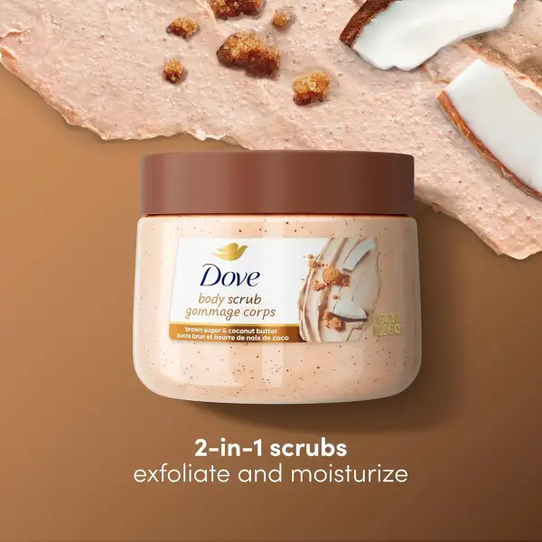 Dove Exfoliante Corporal Azúcar Morena & Crema De Coco 425g - Image 5