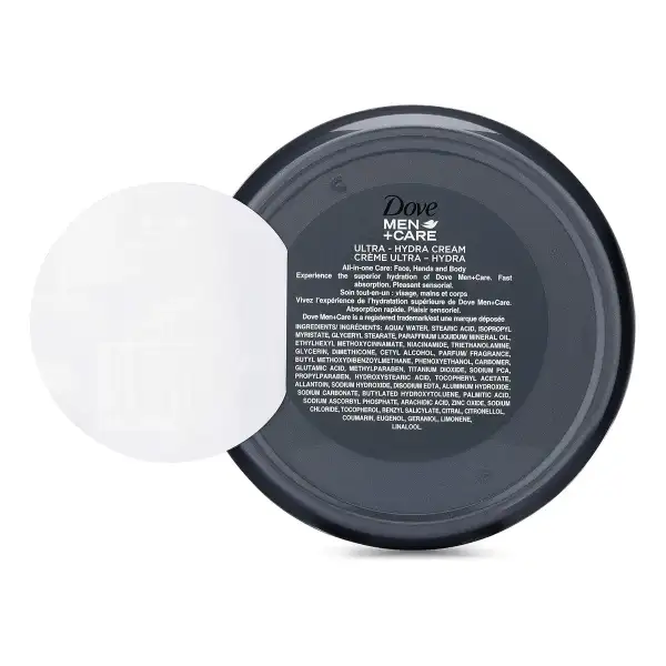 Dove Crema Men+care Ultra Hydra Cream Cara Cuerpo 75ml 6pack - Image 2