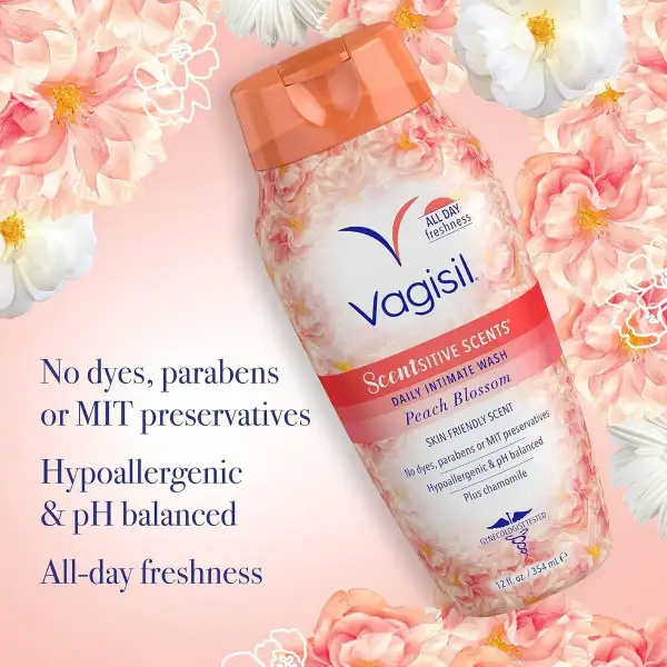 Vagisil Jabón Intimo Femenino Scentsitive Scentss 354ml - Image 4