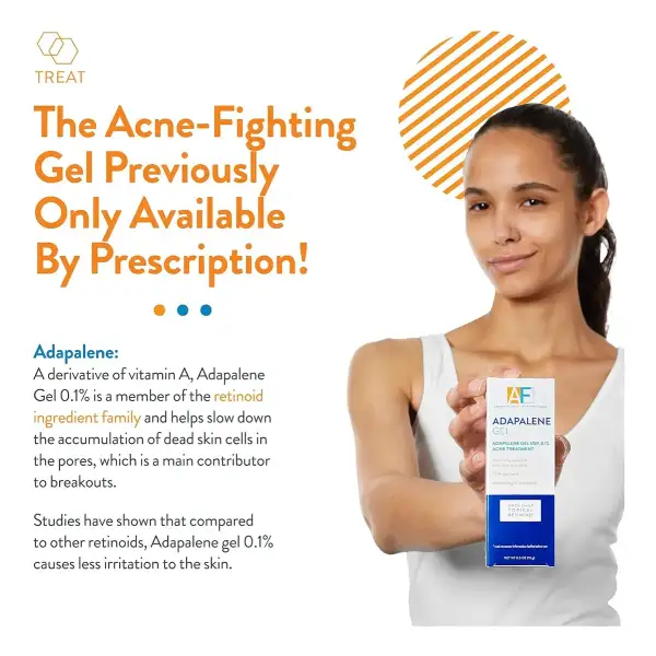 Acnefree Gel Adapalene 0.1% Tratamiento Tópico Del Acné 15g - Image 4