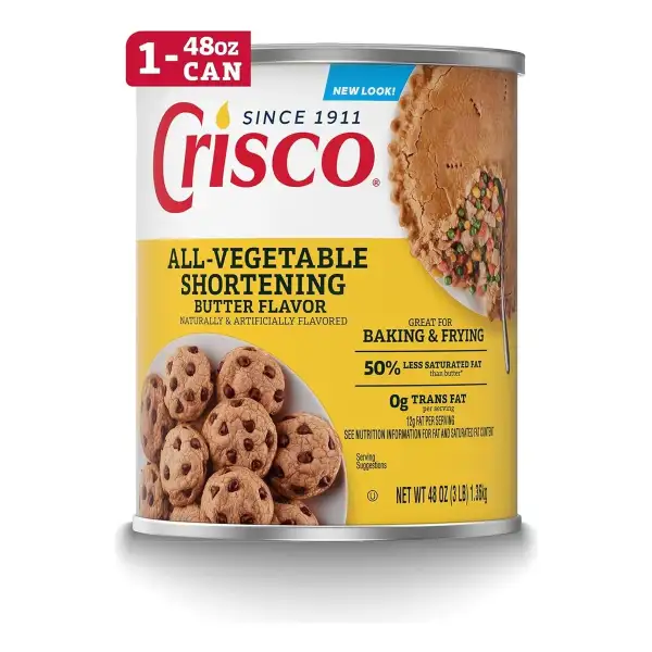 Crisco Mantequilla Vegetal Sabor A Mantequilla 1.36kg - Image 4