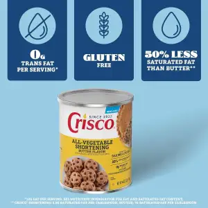 Crisco Mantequilla Vegetal Sabor A Mantequilla 1.36kg - Image 6