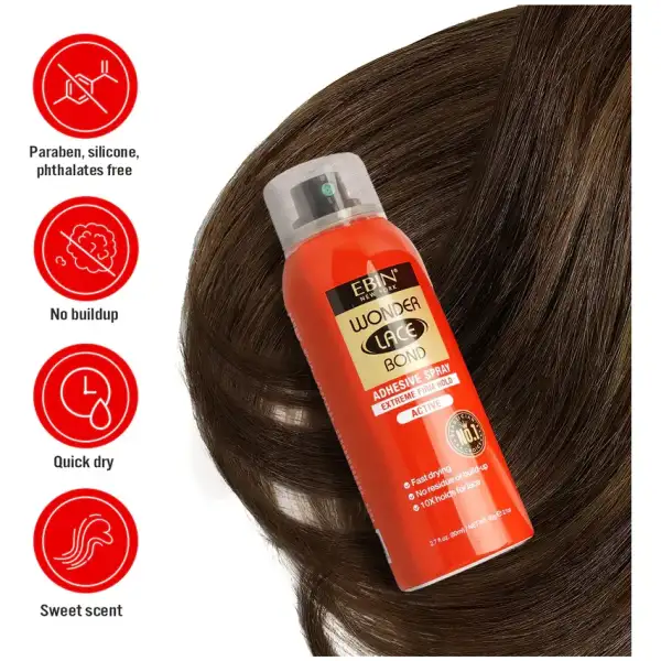 Ebin Adhesivo De Peluca Fijación Extremadamente Firme 180ml - Image 2