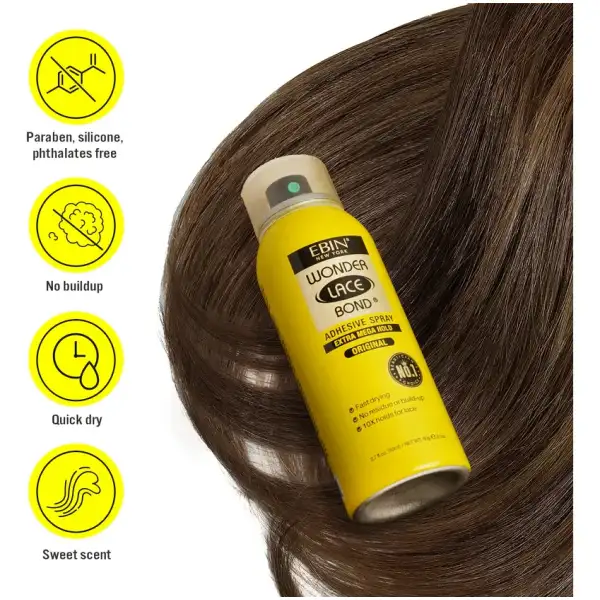 Ebin New York Adhesivo Para Peluca Extra Mega Hold 80ml - Image 4