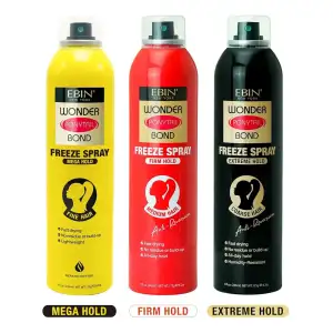 Ebin Spray Fijador Para El Cabello Wonder Bond Mega 245ml - Image 8