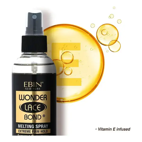 Ebin Spray De Encaje Derretible Para Peluca Wonderlace 250ml - Image 2
