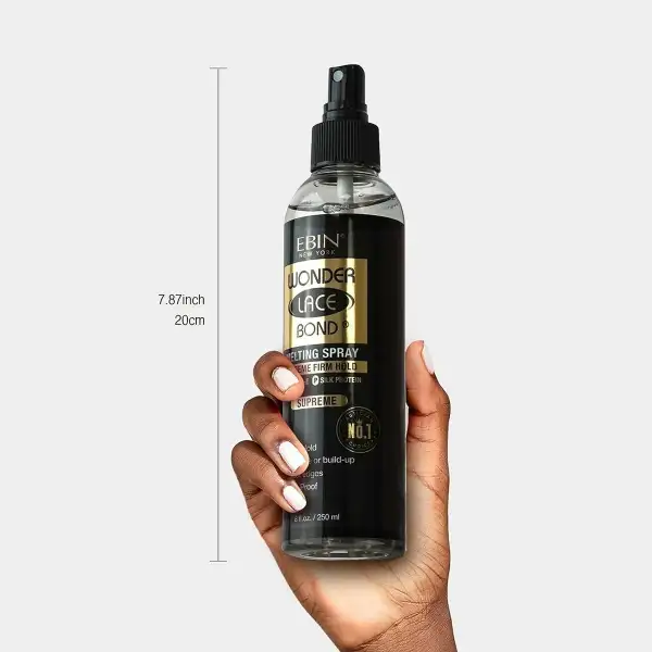 Ebin Spray De Encaje Derretible Para Peluca Wonderlace 250ml - Image 4