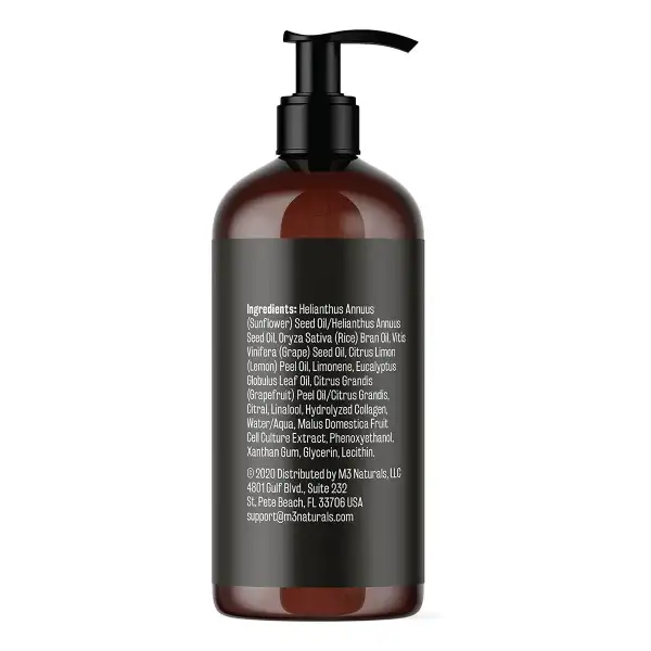 M3 Naturals Aceite Anticelulítico Con Colágeno Masaje 473ml - Image 2